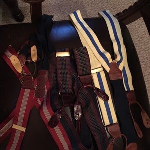 Martin Dingman suspenders two pair . An a yellow